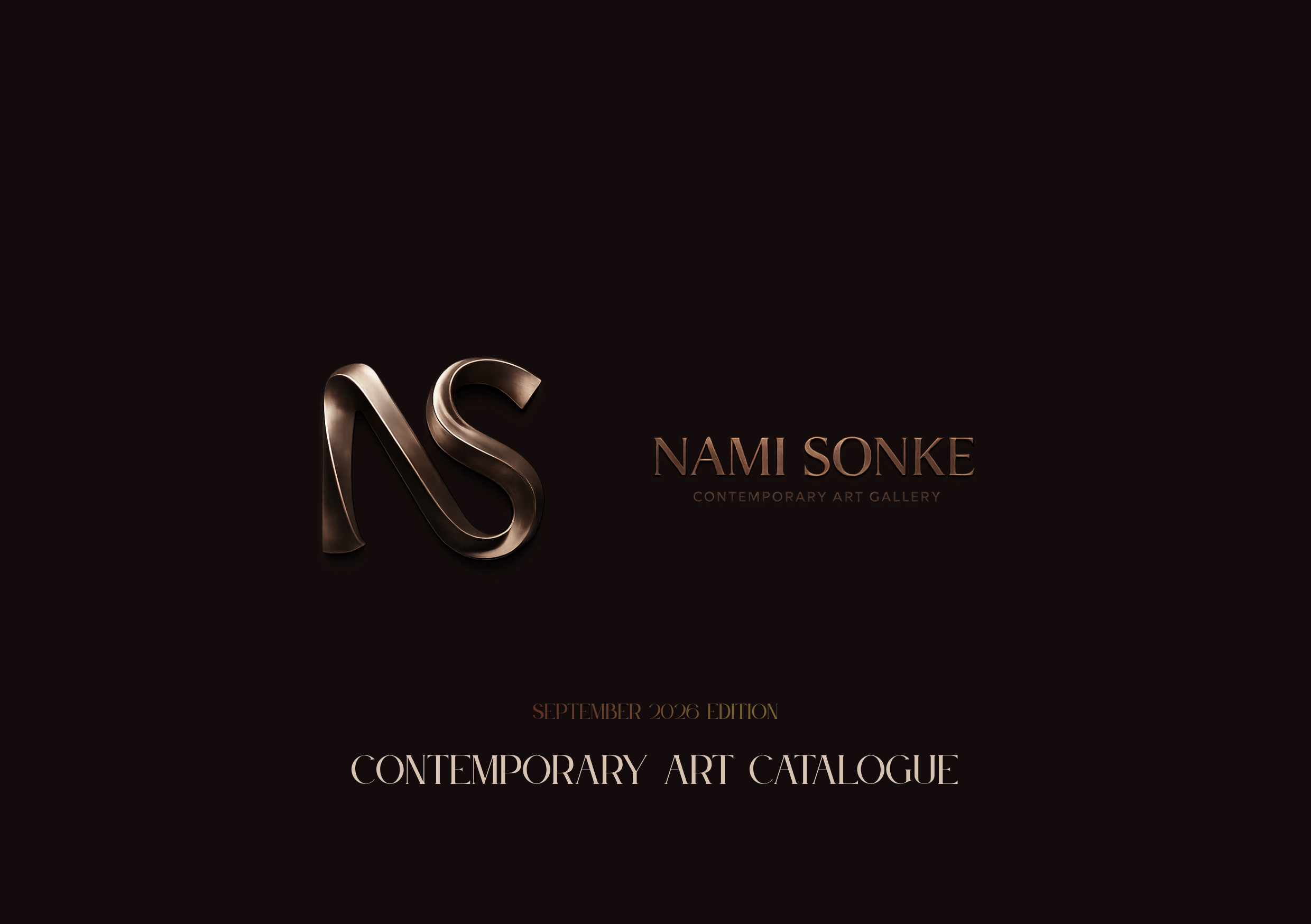 Cover of NamiSonke Contemporary Art Catalogue September 2026